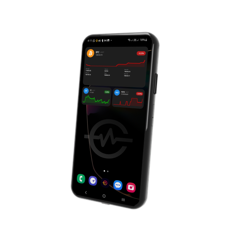 Crypto Pulse App Interface